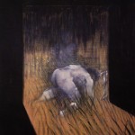 1952 Francis Bacon – Man Kneeling in Grass