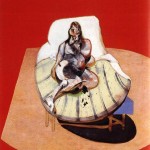 1964 Francis Bacon – Study for portrait of henrietta moraes on a red ground