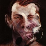 1975 Francis Bacon – Three studies for a portrait of peter board – left – 1