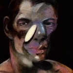1975 Francis Bacon – Three studies for a portrait of peter board – left