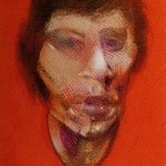 1982 Francis Bacon – 3 Studies for a Portrait of Mick Jagger, left